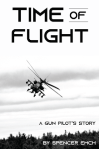 Time of Flight: A Gun Pilot's Story by author Spencer Emch. Tactical 16 Publishing.