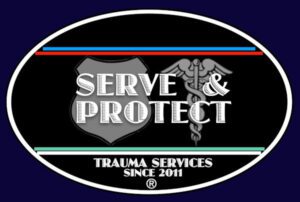 Serve & Protect logo.