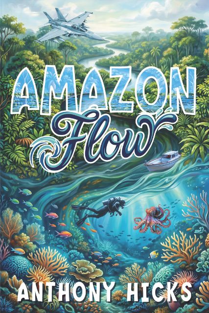 Amazon Flow by author Anthony Hicks. Tactical 16 Publishing specializes in veteran authors, military authors, first responders, and veteran books, military books and military memoirs.